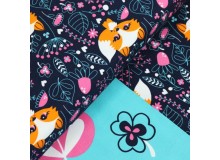 Jersey - Wild Friends Fuchs blau